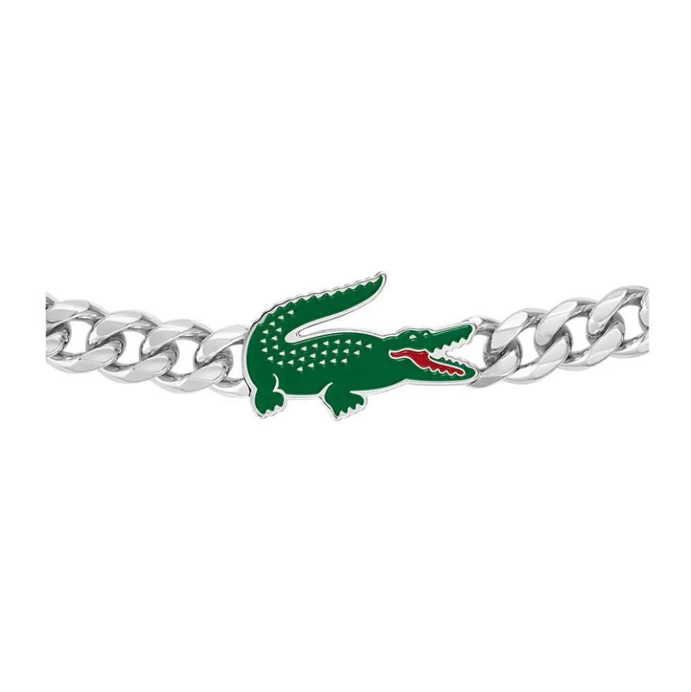 Bracelet Lacoste Arthor Acier Blanc