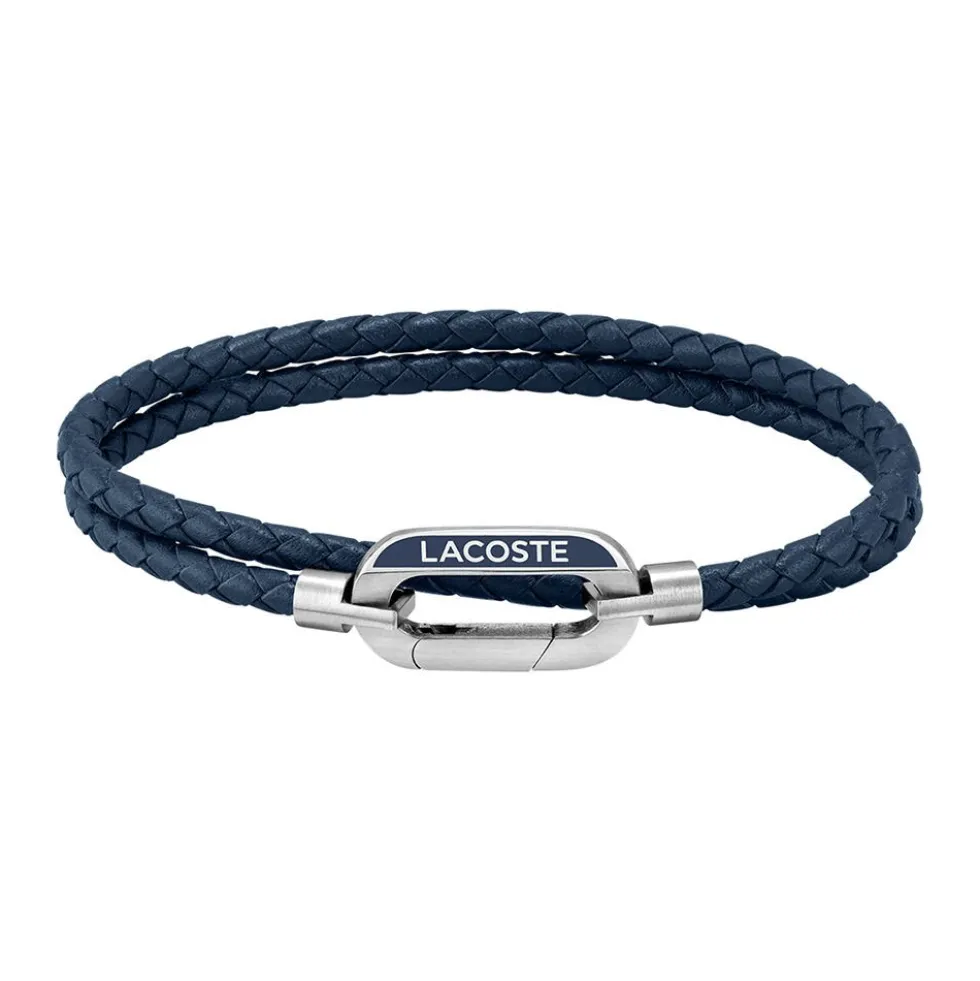 Bracelet Lacoste Starboard Acier Blanc
