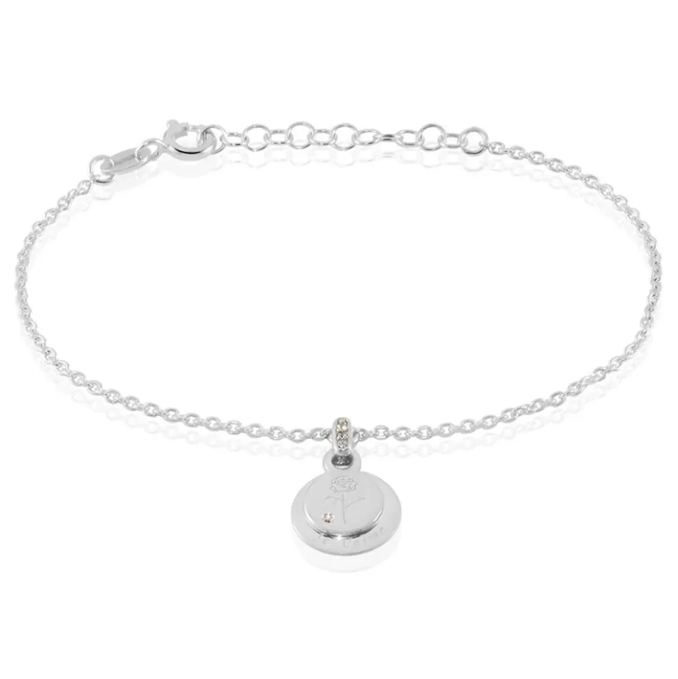 Bracelet Leonel Argent Oxydes De Zirconium