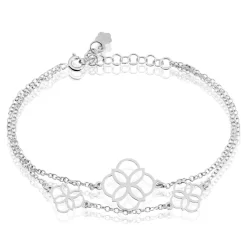 Bracelet Letizia Argent Blanc