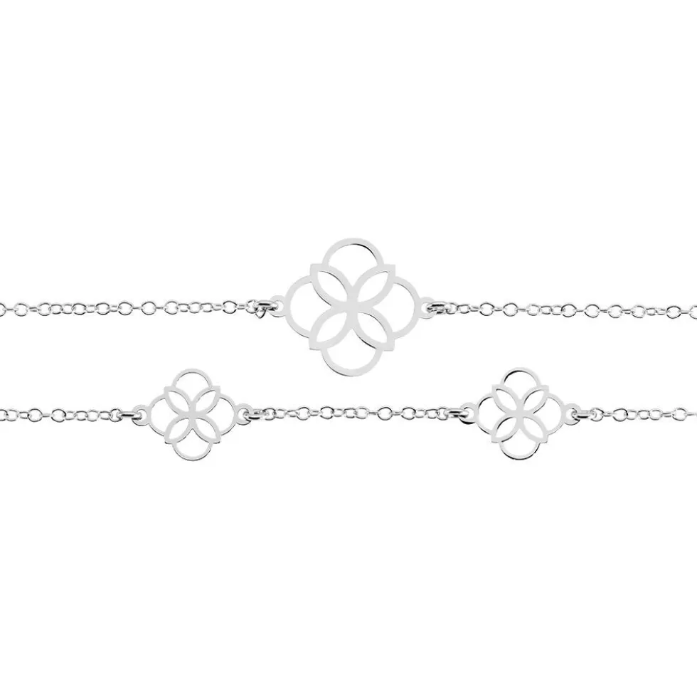 Bracelet Letizia Argent Blanc