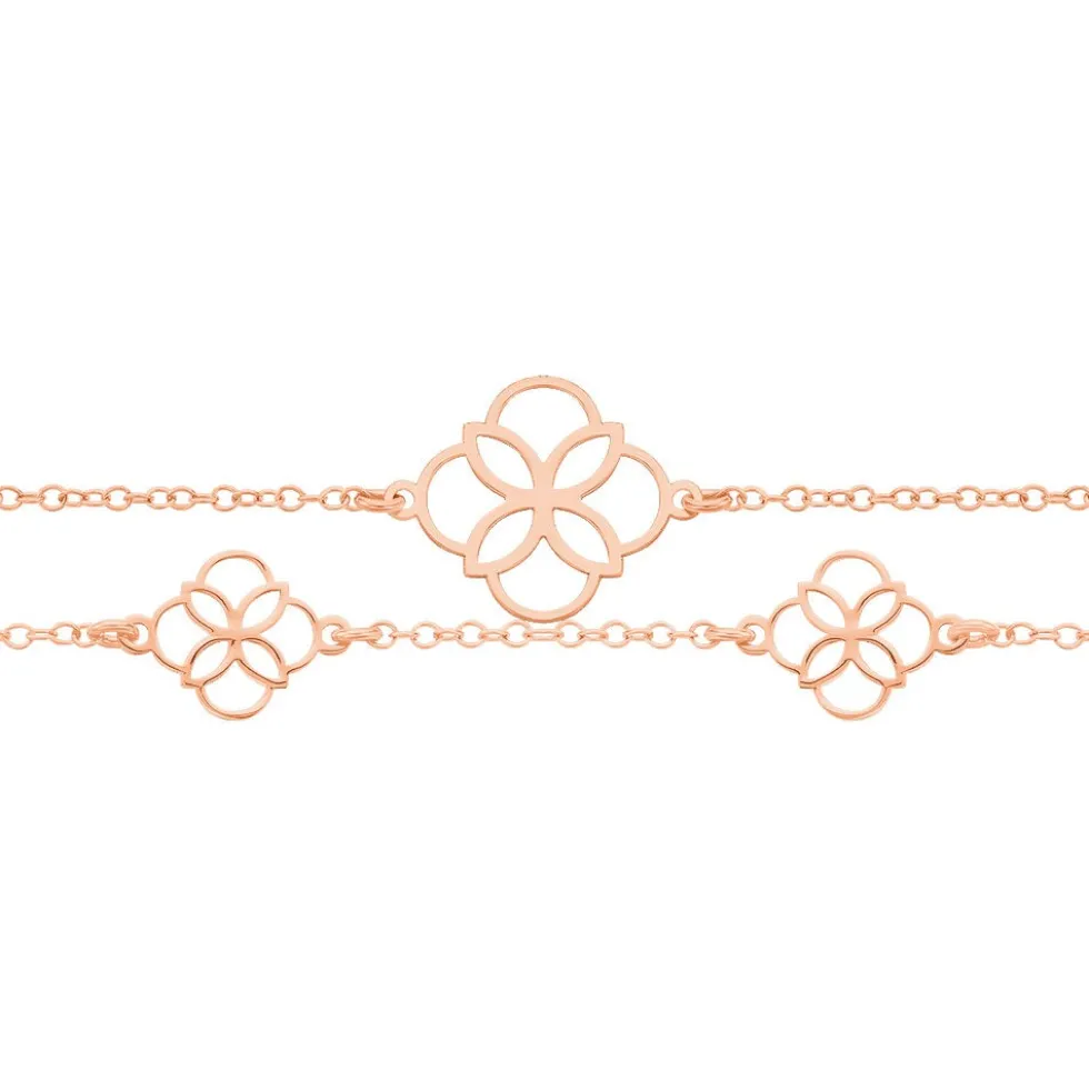 Bracelet Letizia Argent Rose