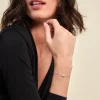 Bracelet Lizéa Argent Blanc