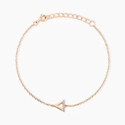 Bracelet Lorena Argent Rose Oxyde De Zirconium