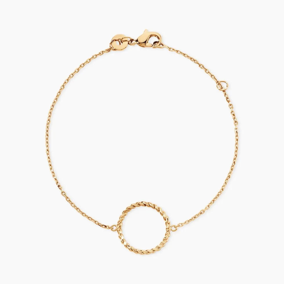 Bracelet Louva Plaqué Or Jaune