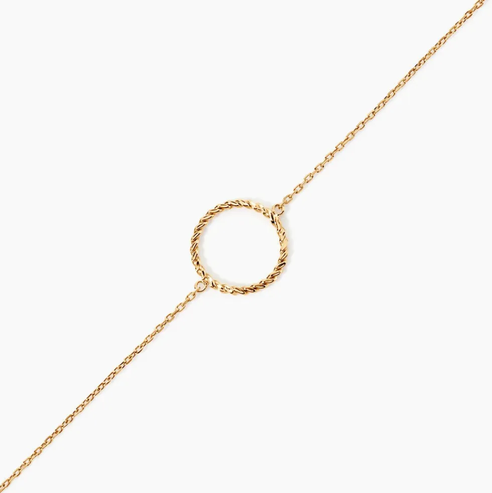 Bracelet Louva Plaqué Or Jaune