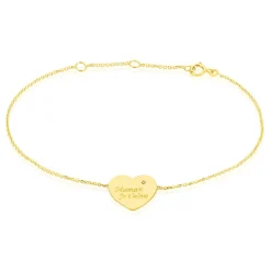 Bracelet Lynn Or Jaune Diamant