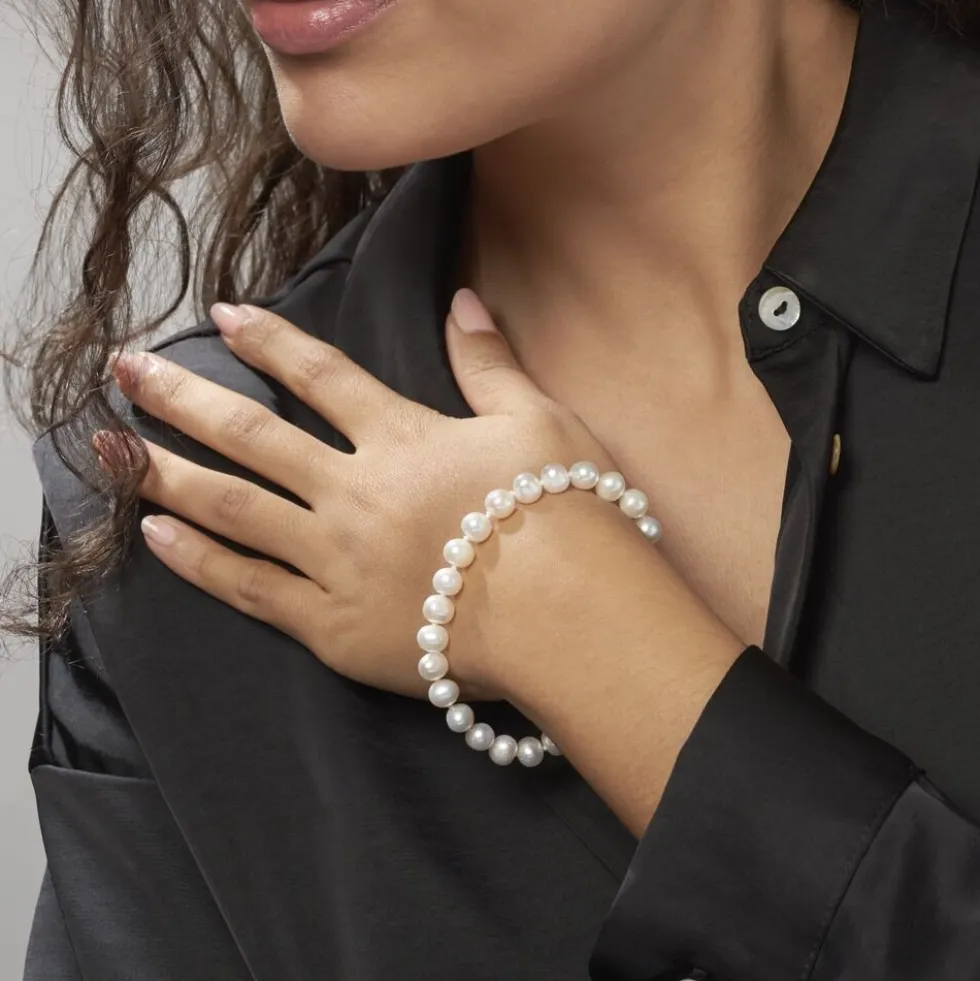 Bracelet Madelena Or Jaune Perle De Culture
