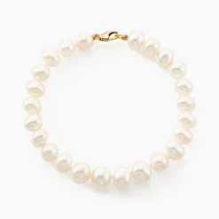Bracelet Madelena Or Jaune Perle De Culture