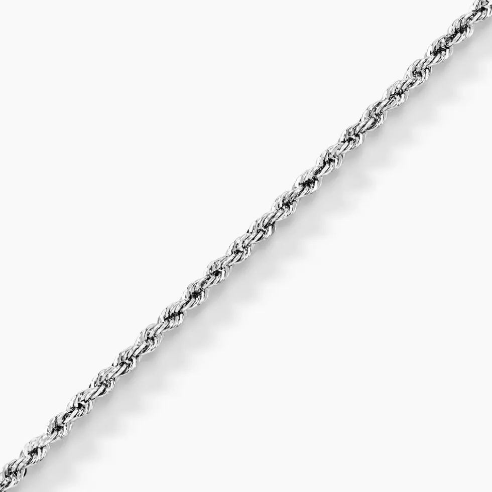 Bracelet Maille Cordelia Or Blanc