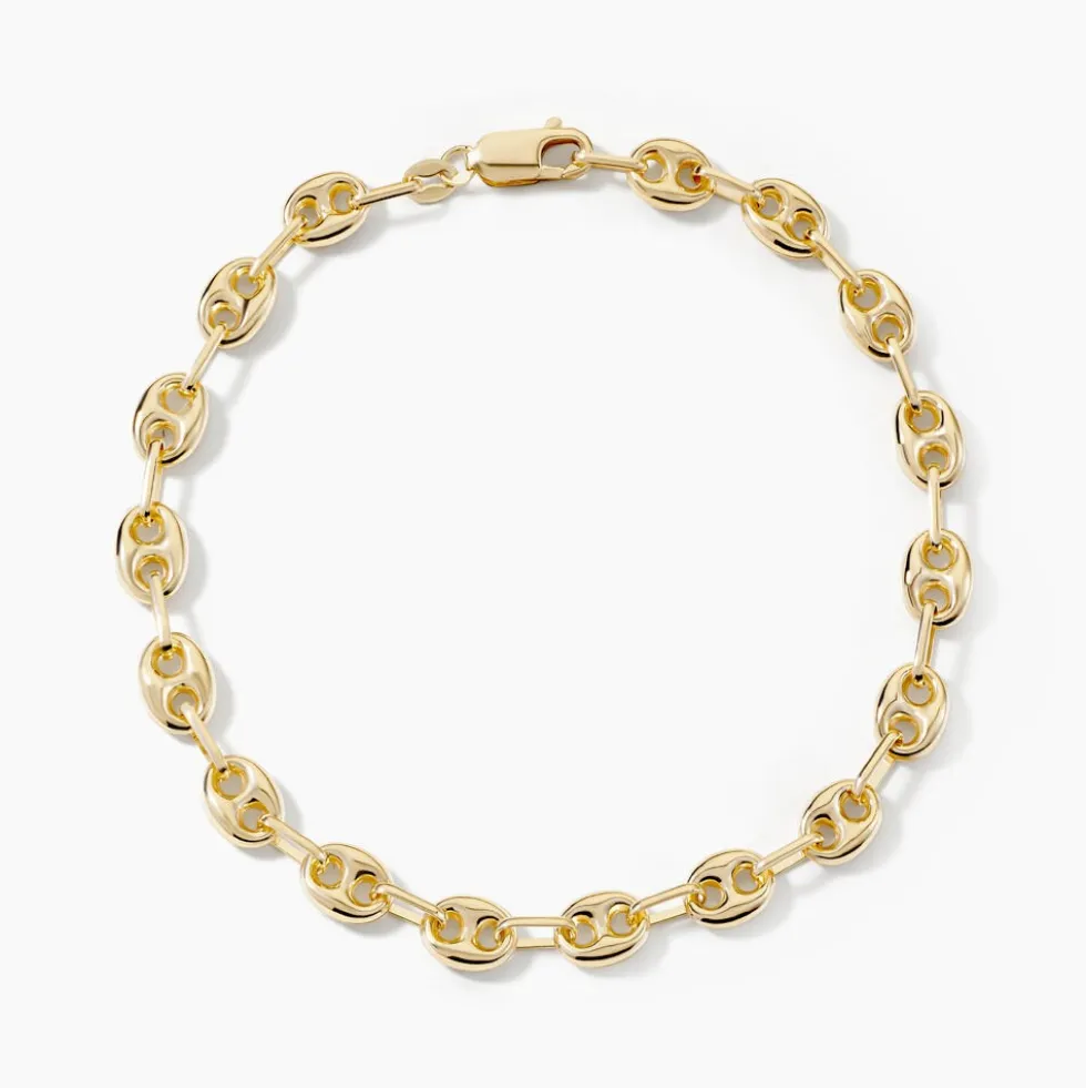 Bracelet Maille Dami Or Jaune