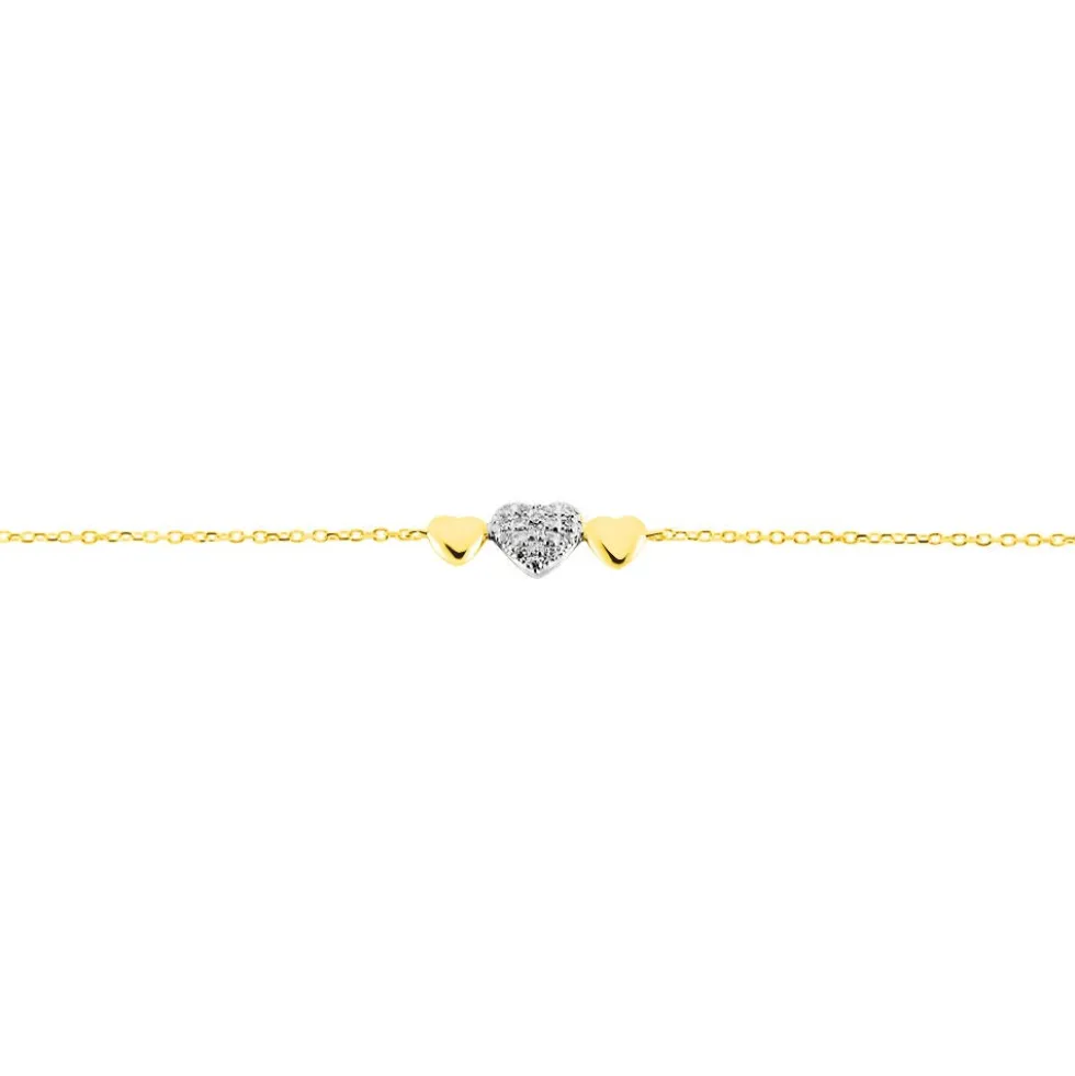 Bracelet Maiwena Or Jaune Diamant