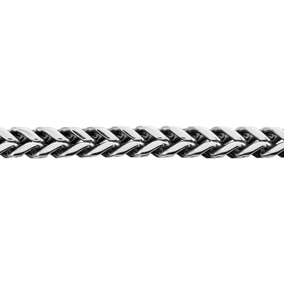 Bracelet Manuel Acier Blanc