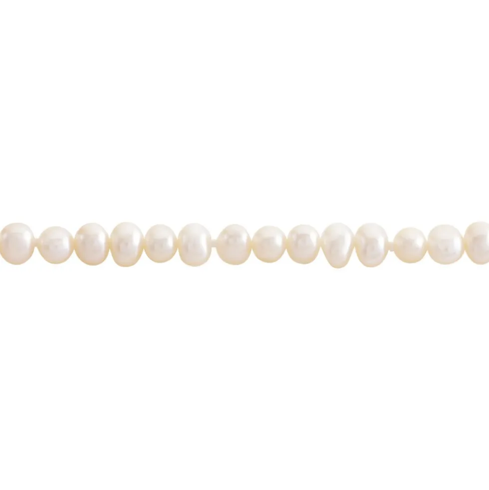 Bracelet Marie-aurore Or Jaune Perle De Culture