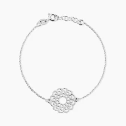 Bracelet Marva Argent Blanc