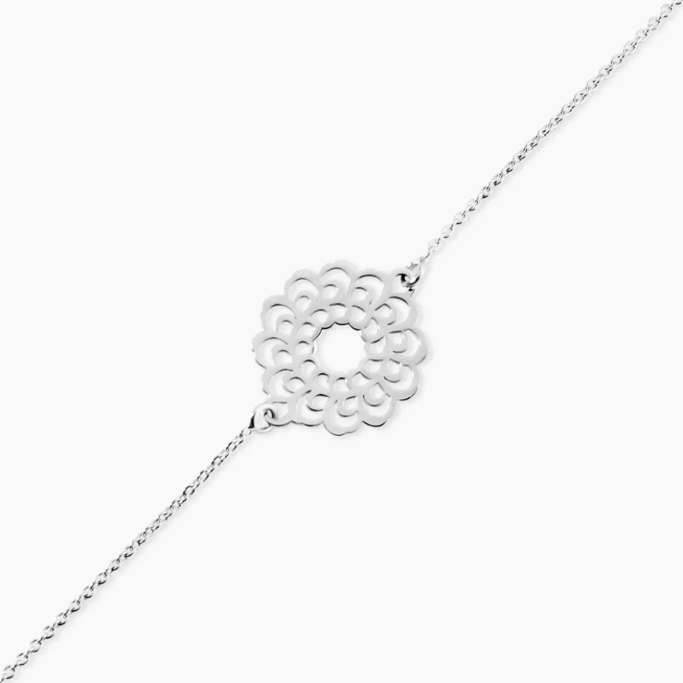 Bracelet Marva Argent Blanc