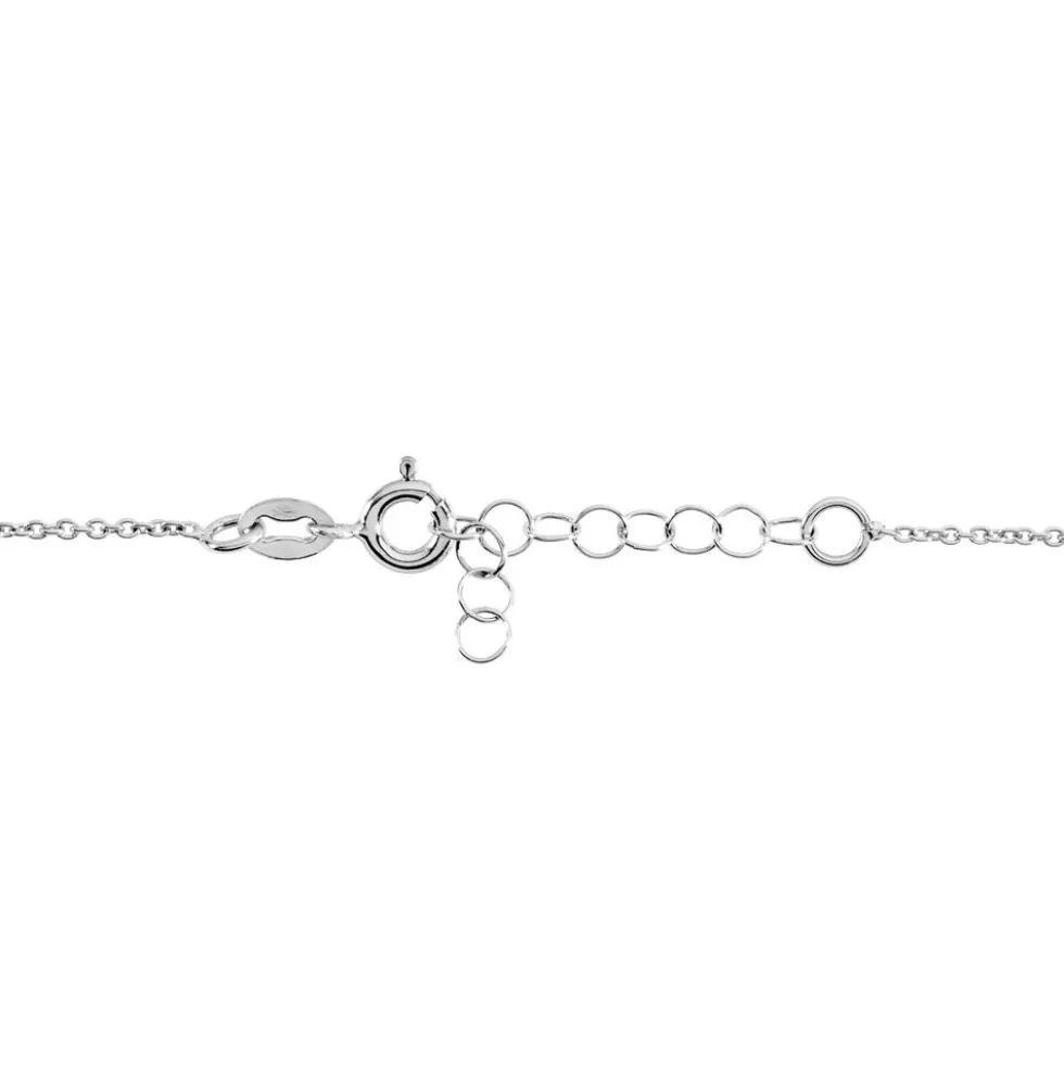 Bracelet Marva Argent Blanc