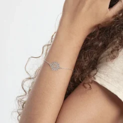 Bracelet Marva Argent Blanc