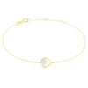 Bracelet Mary-jane Or Jaune Diamant