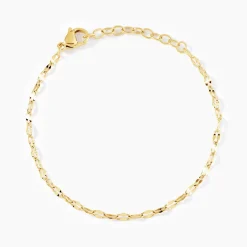 Bracelet Mauricette Acier Jaune