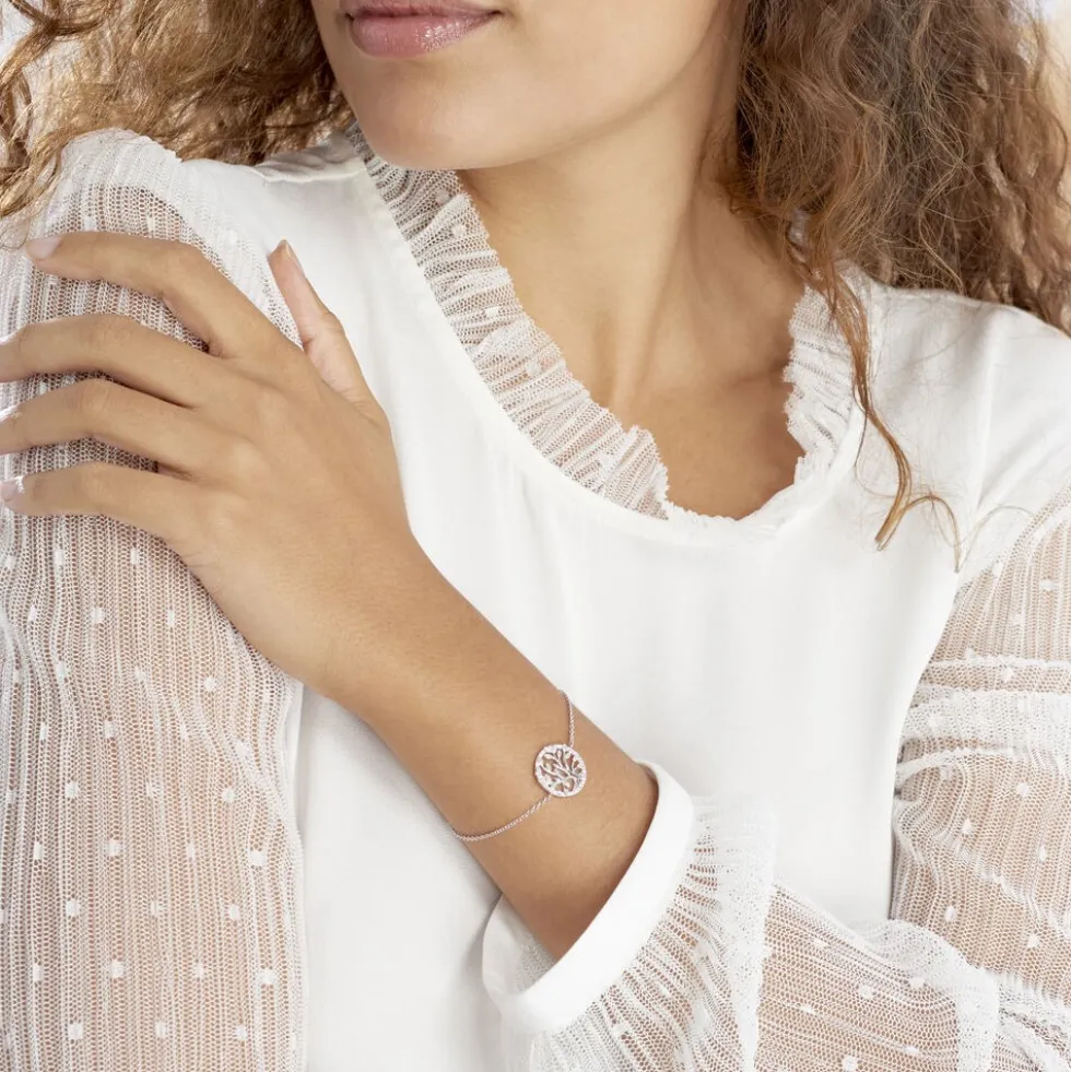 Bracelet Maximilian Argent Blanc Oxyde De Zirconium