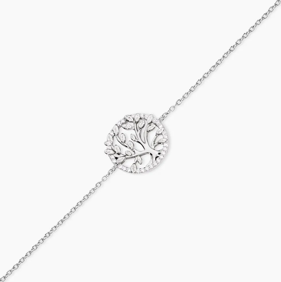 Bracelet Maximilian Argent Blanc Oxyde De Zirconium