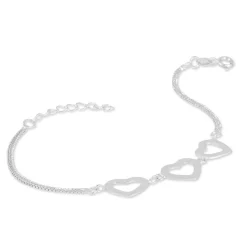 Bracelet Maylin Argent Blanc