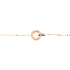 Bracelet Melynda Or Rose Diamant