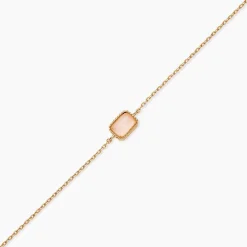 Bracelet Memory Plaqué Or Jaune Quartz