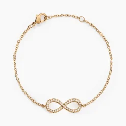 Bracelet Merane Plaqué Or Jaune Oxyde De Zirconium