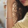 Bracelet Merane Plaqué Or Oxydes De Zirconium