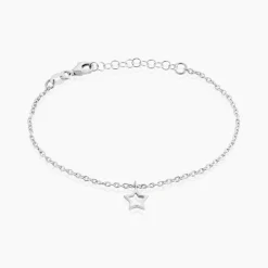Bracelet Mikaelle Argent Blanc
