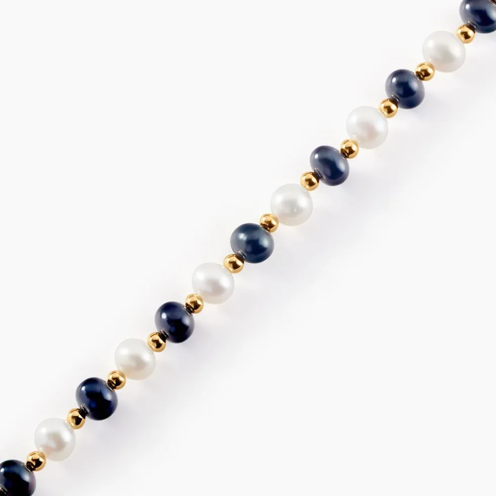 Bracelet Mirjam Or Jaune Perle De Culture