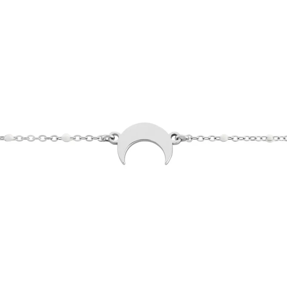 Bracelet Molly Argent Blanc