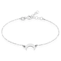 Bracelet Molly Argent Blanc