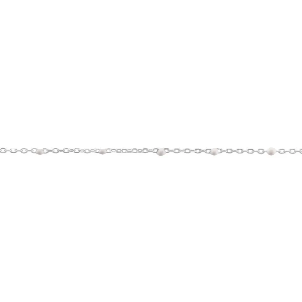 Bracelet Molly Argent Blanc