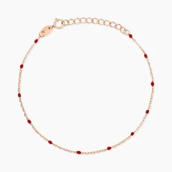 Bracelet Molly Argent Rose