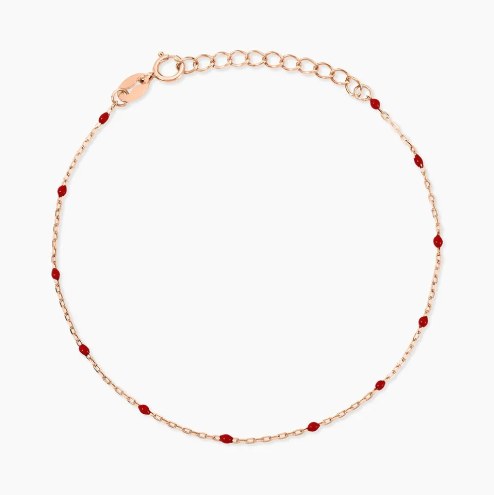 Bracelet Molly Argent Rose