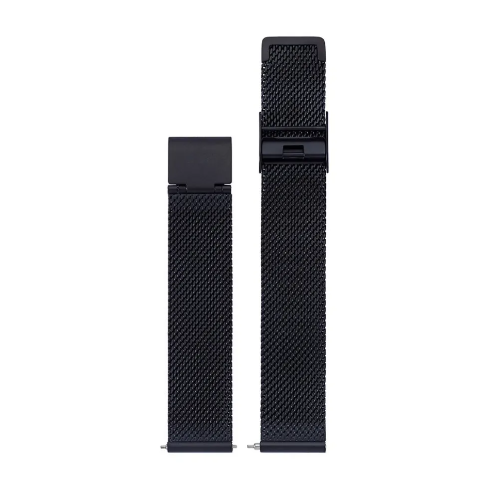 Bracelet Montre Cluse Minuit Acier Noir