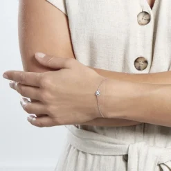 Bracelet Mori Argent Oxyde De Zirconium