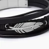 Bracelet Multirangs Acier Vieillit Georgio