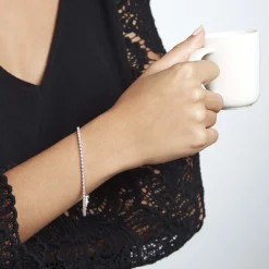 Bracelet Myriemeae Or Blanc Diamant