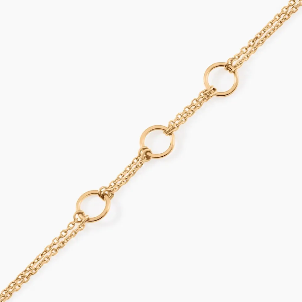 Bracelet Nalla Plaqué Or Jaune