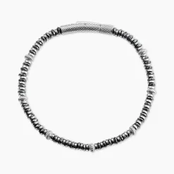 Bracelet Naturel Autres Noir Hématite