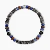 Bracelet Naturel Autres Tricolore Labradorite Sodalite Bronzite