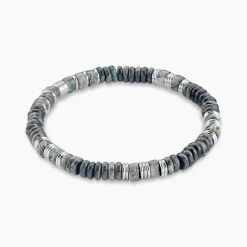 Bracelet Naturel Autres Vert Jaspe Africain