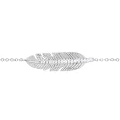 Bracelet Navyla Argent Blanc Oxyde De Zirconium