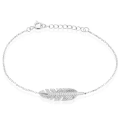 Bracelet Navyla Argent Blanc Oxyde De Zirconium