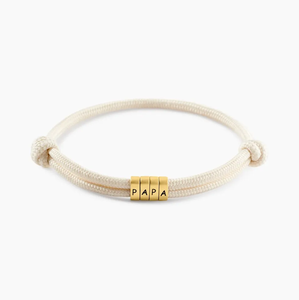 Bracelet Nikolas Acier Blanc