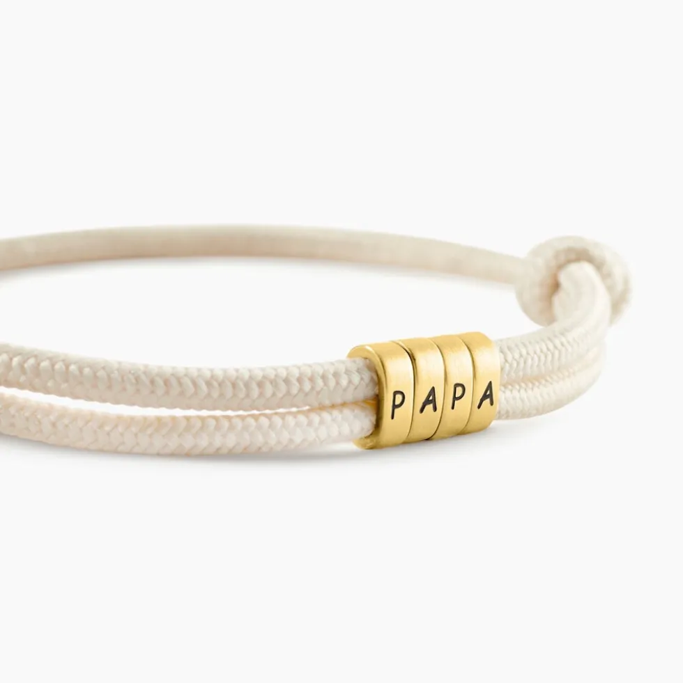 Bracelet Nikolas Acier Blanc